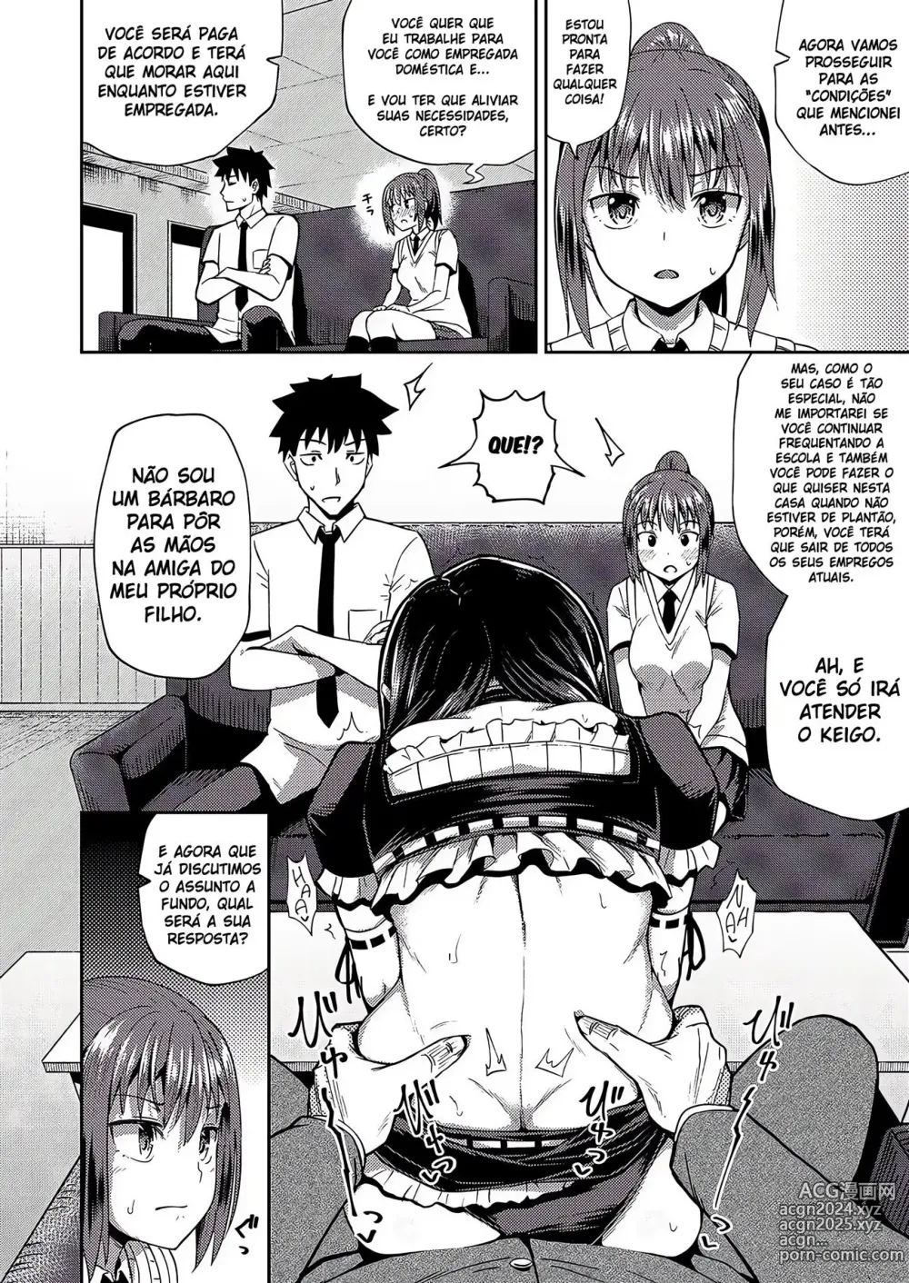 Page 7 of doujinshi My Childhood Friend is my Personal Mouth Maid