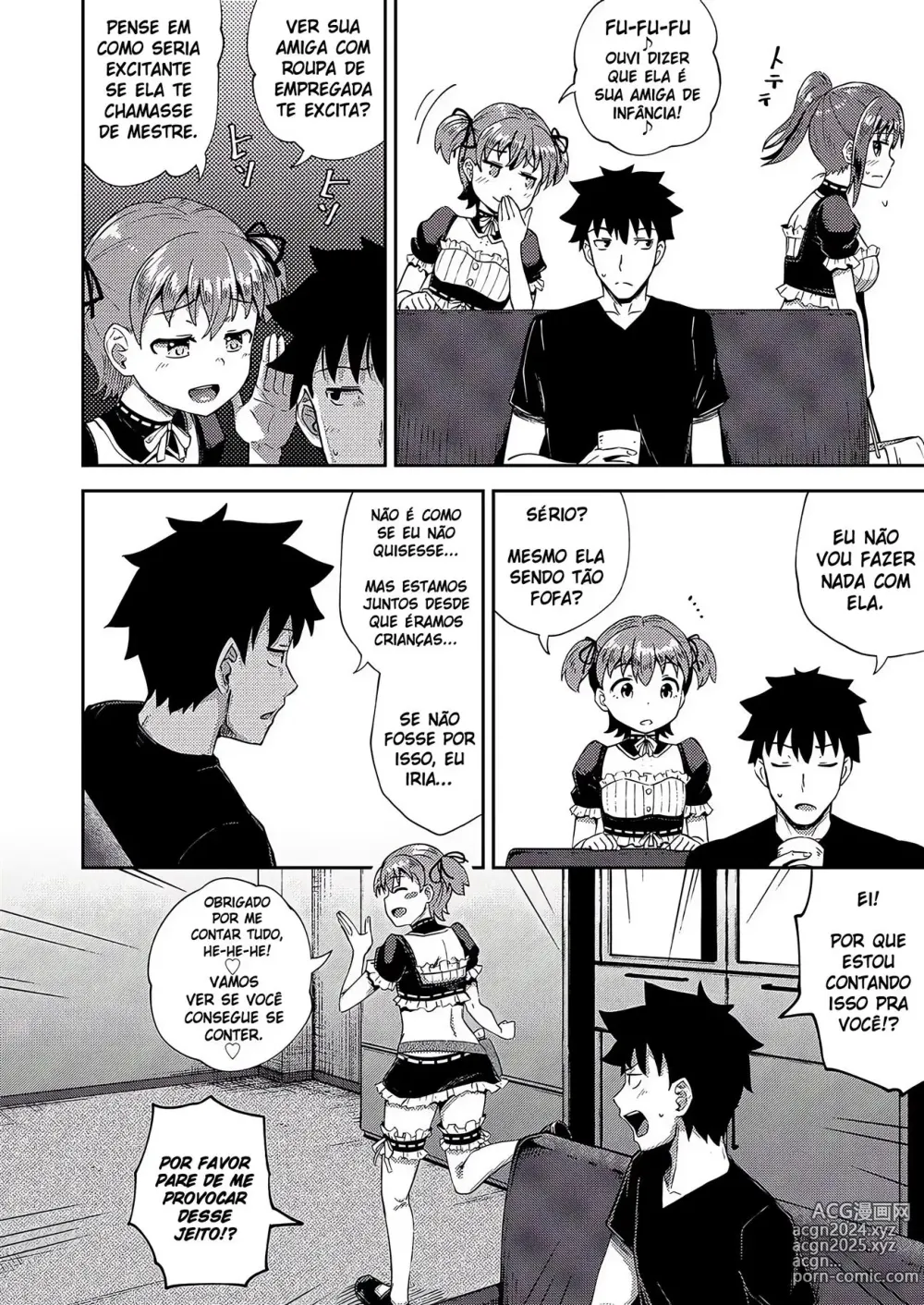 Page 9 of doujinshi My Childhood Friend is my Personal Mouth Maid