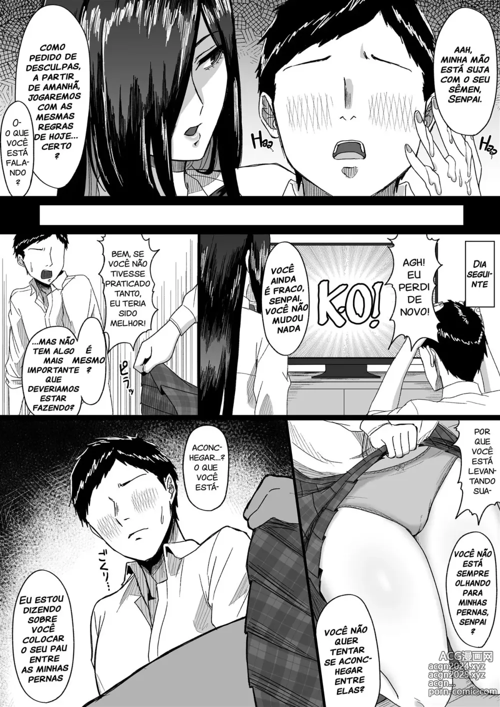 Page 12 of doujinshi Pressed For Sex By My Tall Aloof Kouhai