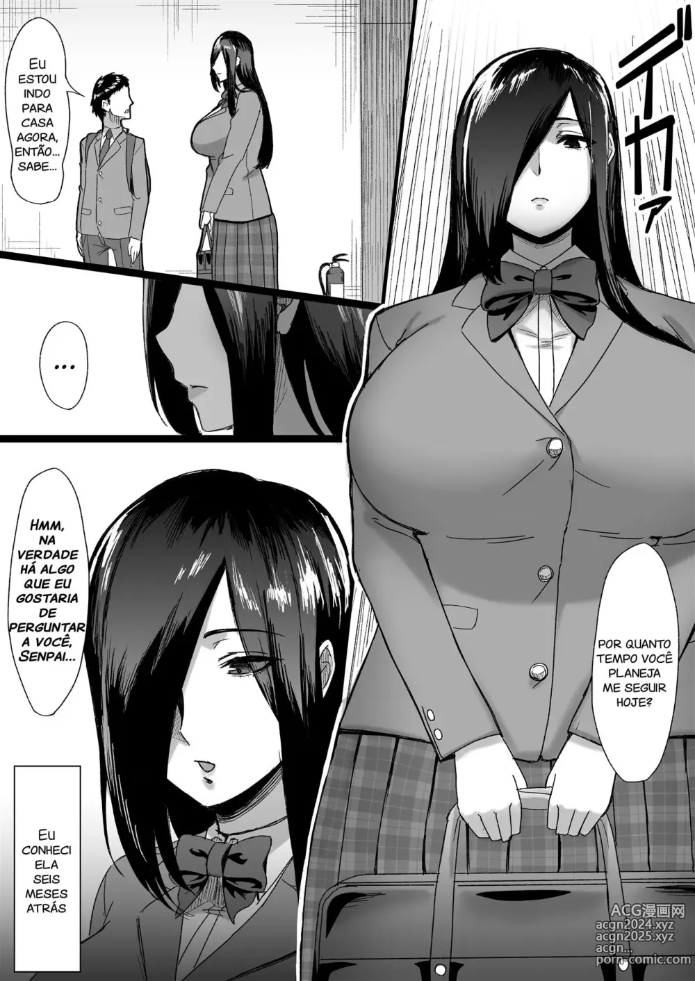 Page 3 of doujinshi Pressed For Sex By My Tall Aloof Kouhai