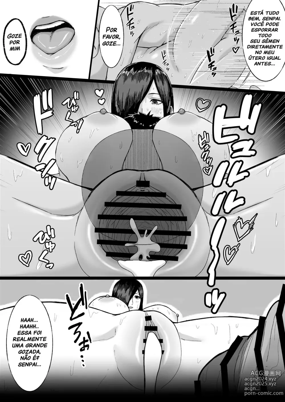 Page 36 of doujinshi Pressed For Sex By My Tall Aloof Kouhai