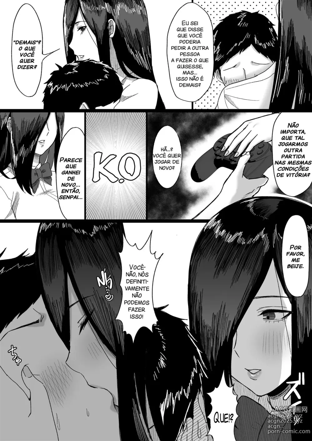 Page 7 of doujinshi Pressed For Sex By My Tall Aloof Kouhai