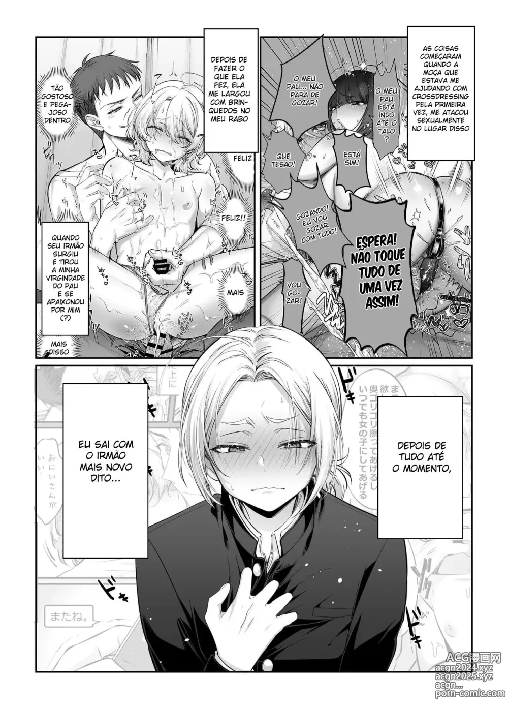 Page 5 of doujinshi Shoshinsha Josou Danshi ni Osowarete Mita!?