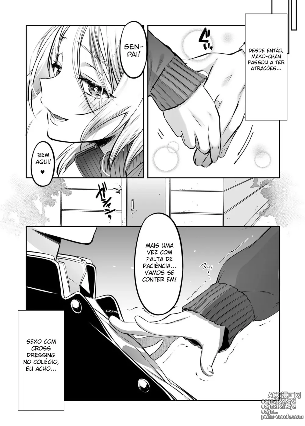 Page 45 of doujinshi Shoshinsha Josou Danshi ni Osowarete Mita!?