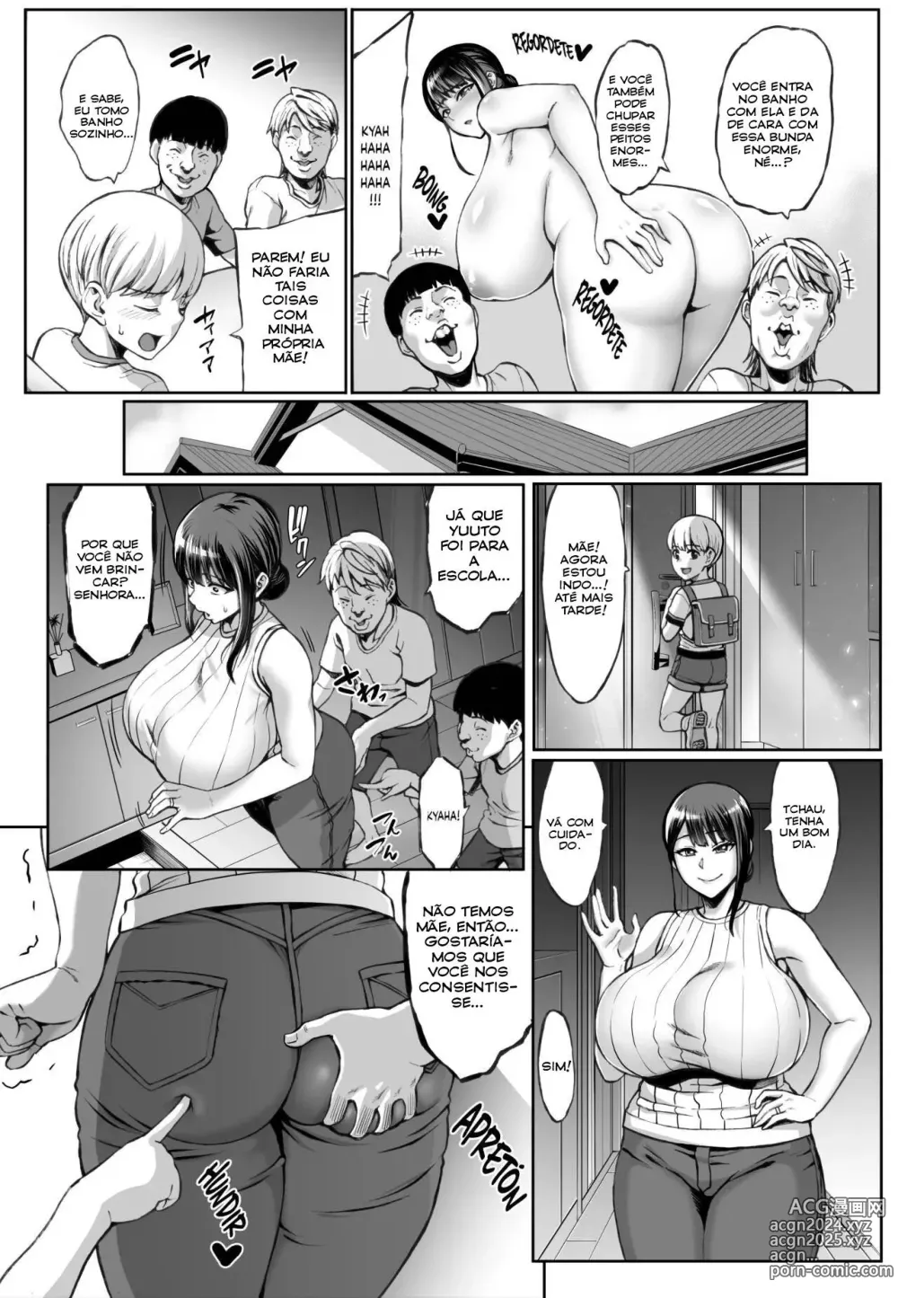 Page 4 of doujinshi Omae no Kaa-chan Ikutoki no Kao Sugee Busu da zo w