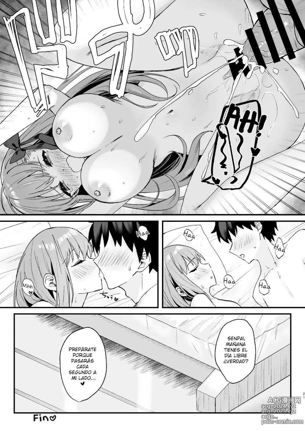 Page 21 of doujinshi Siendo Carinosito con BB-Chan