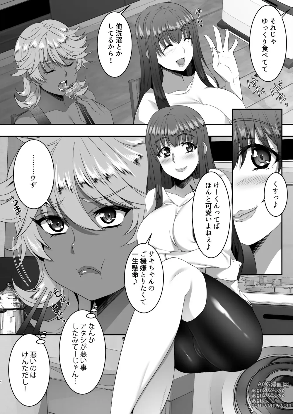 Page 5 of doujinshi Sei Yariman Sisters Pakopako Nikki 4R