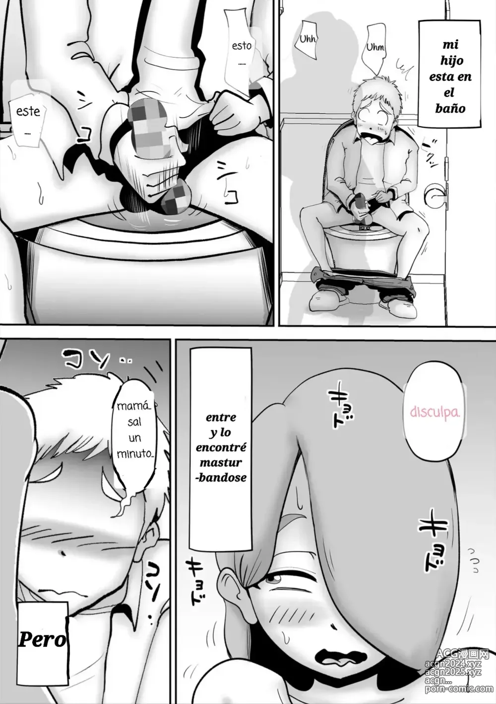 Page 13 of doujinshi Una MAdre Deprimida Ama Demasiado a su Hijo