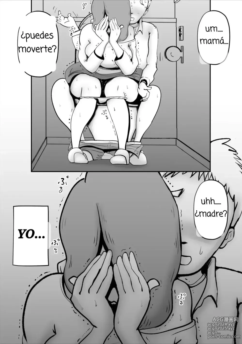 Page 18 of doujinshi Una MAdre Deprimida Ama Demasiado a su Hijo