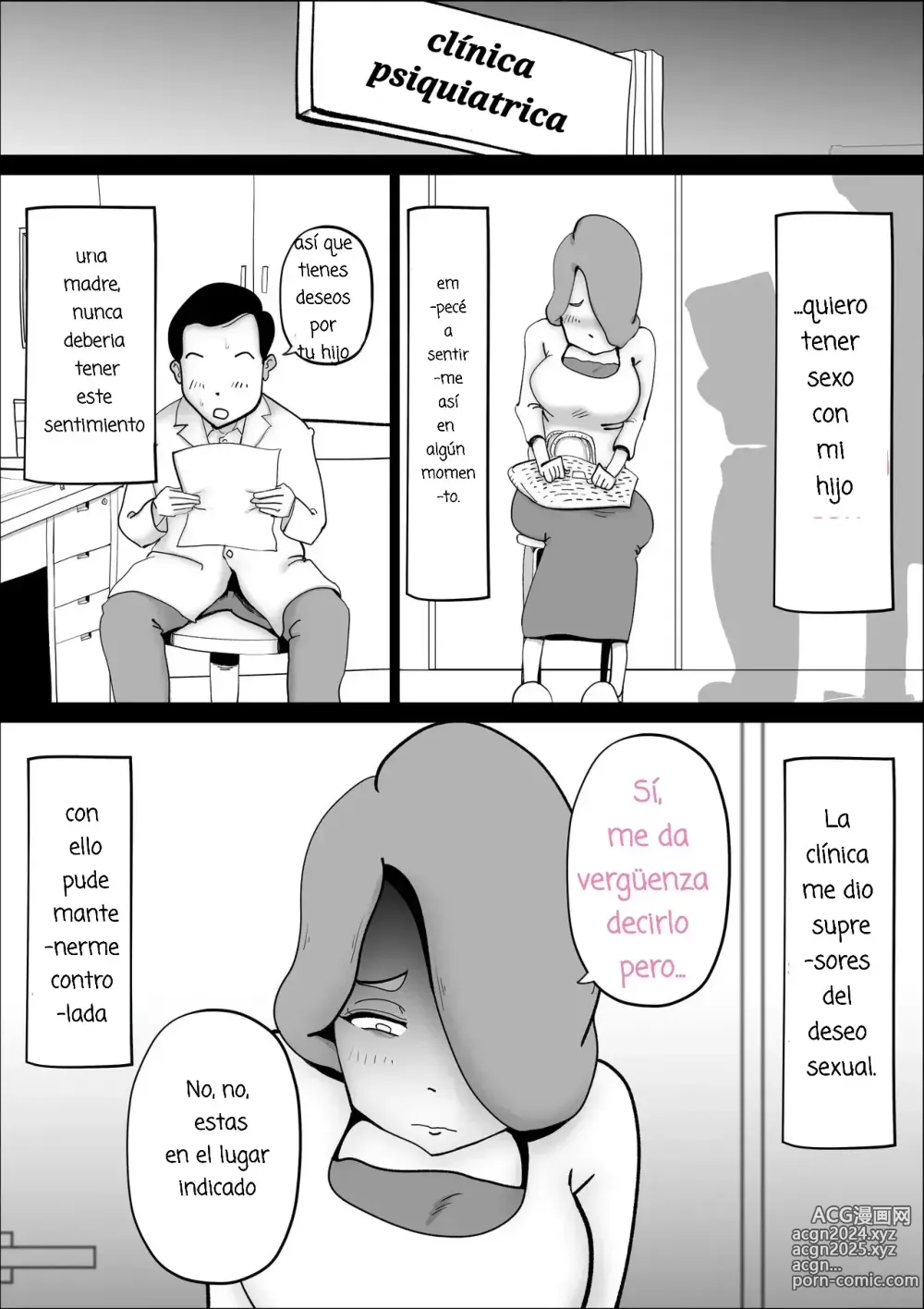 Page 19 of doujinshi Una MAdre Deprimida Ama Demasiado a su Hijo