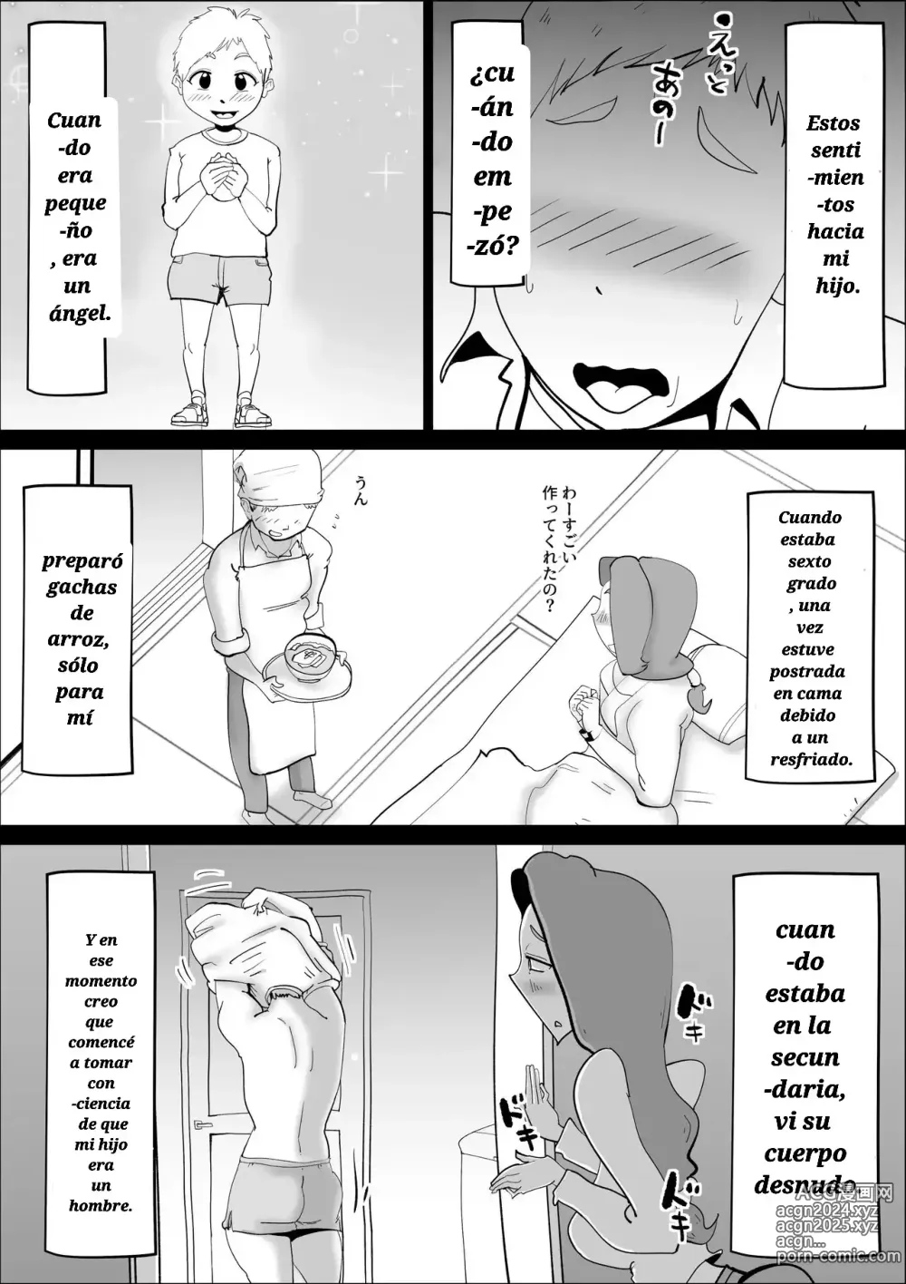 Page 20 of doujinshi Una MAdre Deprimida Ama Demasiado a su Hijo