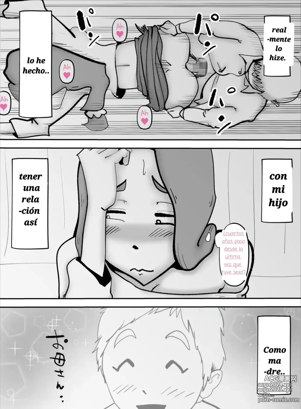 Page 42 of doujinshi Una MAdre Deprimida Ama Demasiado a su Hijo