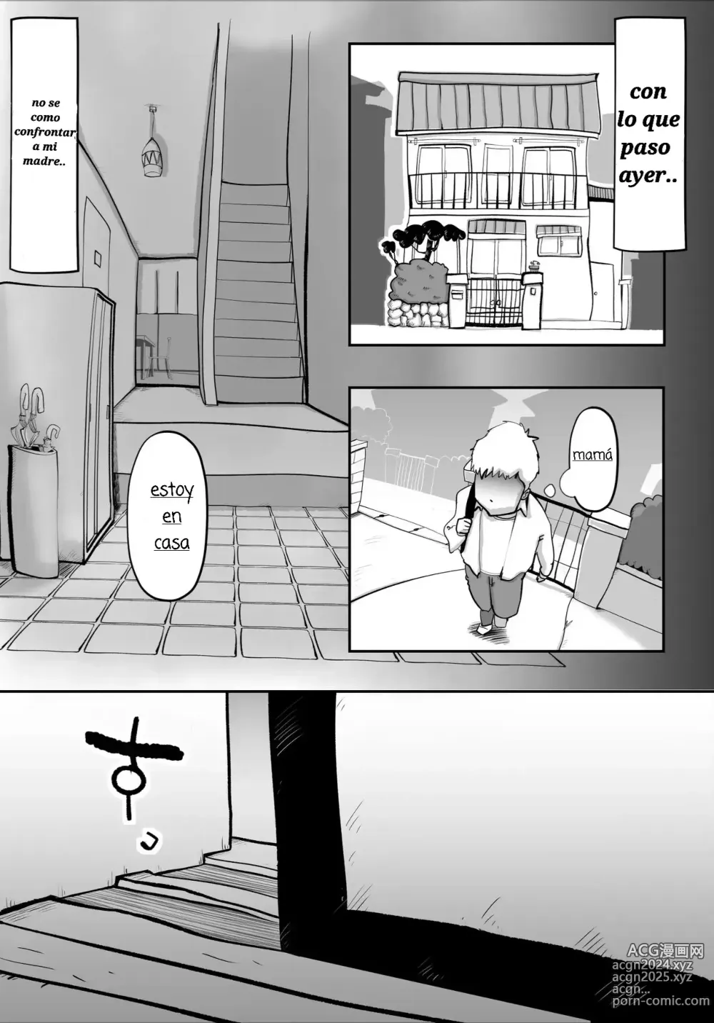 Page 44 of doujinshi Una MAdre Deprimida Ama Demasiado a su Hijo