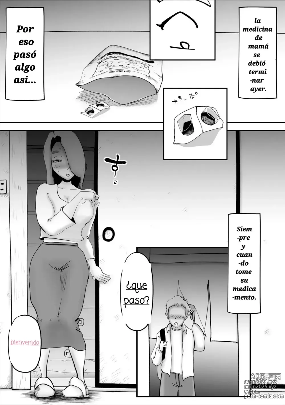 Page 45 of doujinshi Una MAdre Deprimida Ama Demasiado a su Hijo