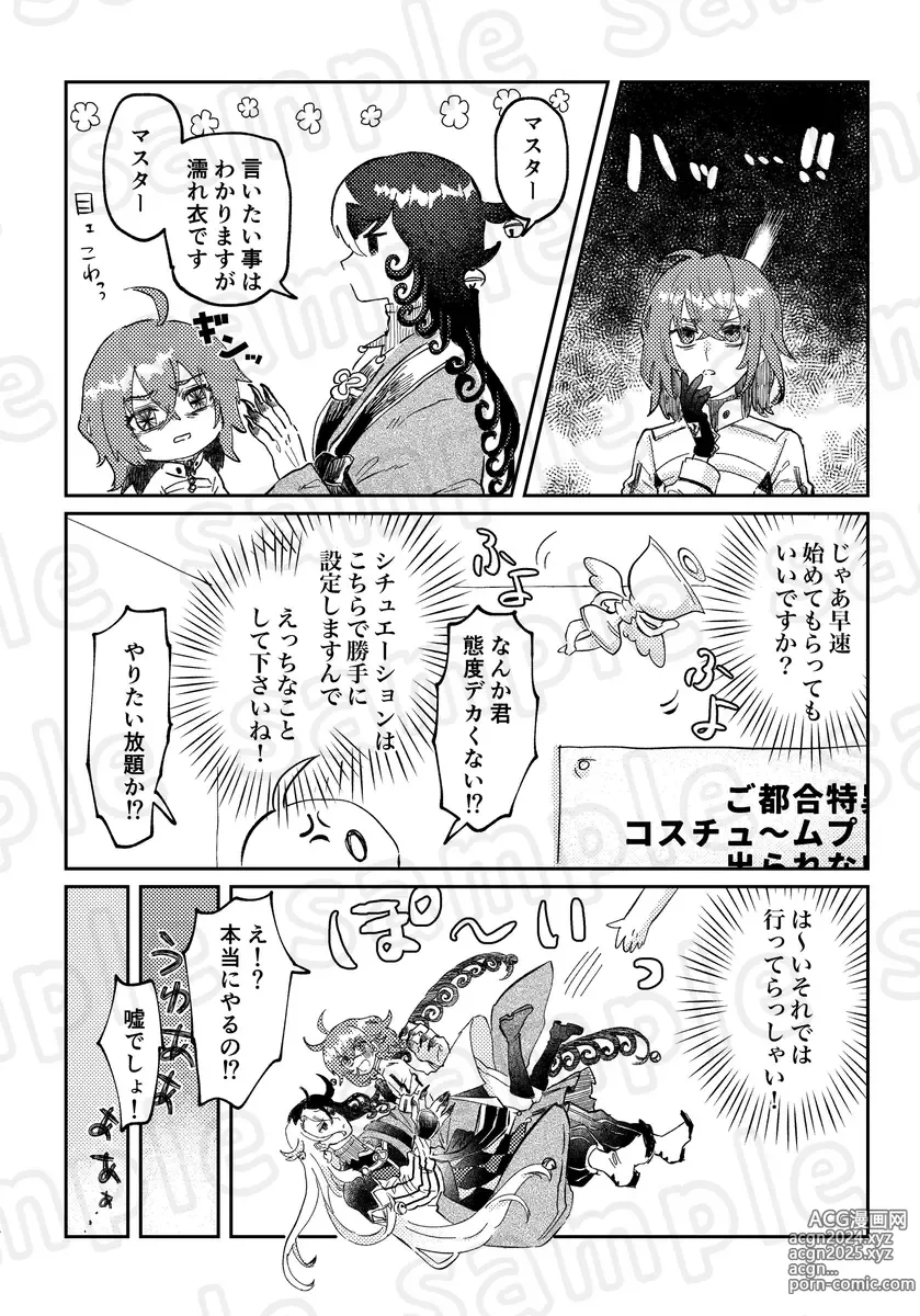 Page 3 of doujinshi Costume Play shinai to Derarenai Heya