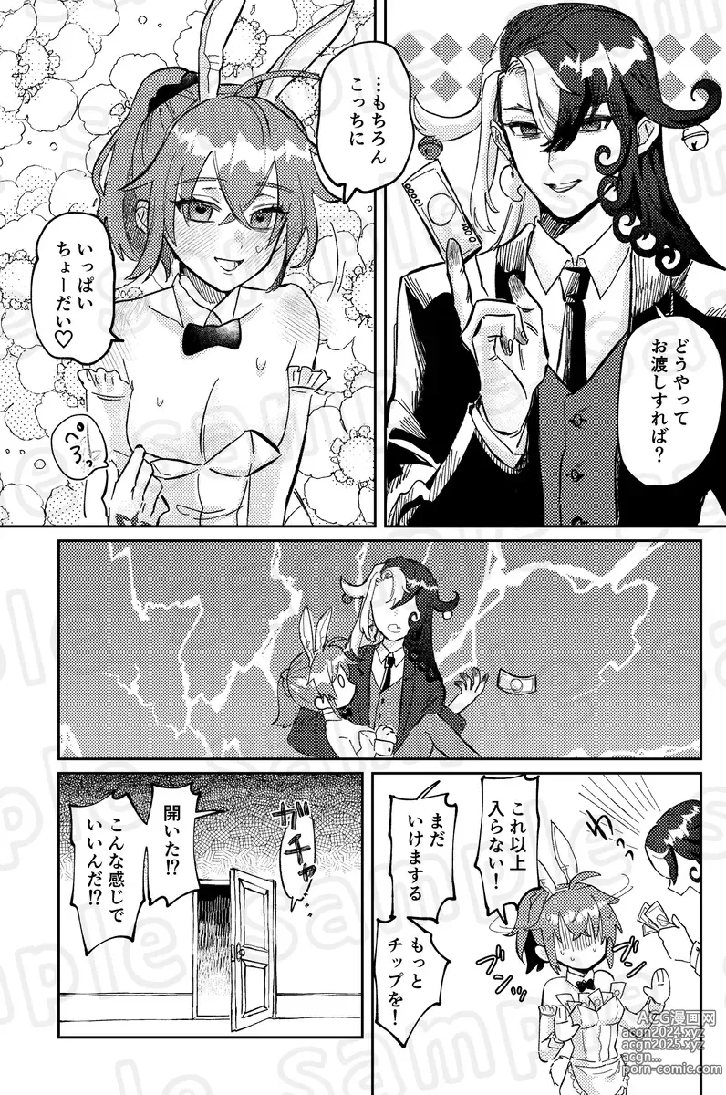 Page 7 of doujinshi Costume Play shinai to Derarenai Heya