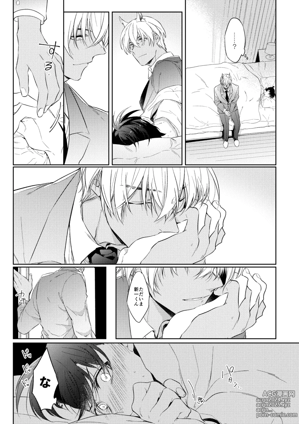 Page 14 of doujinshi Shibarunara kiminotede