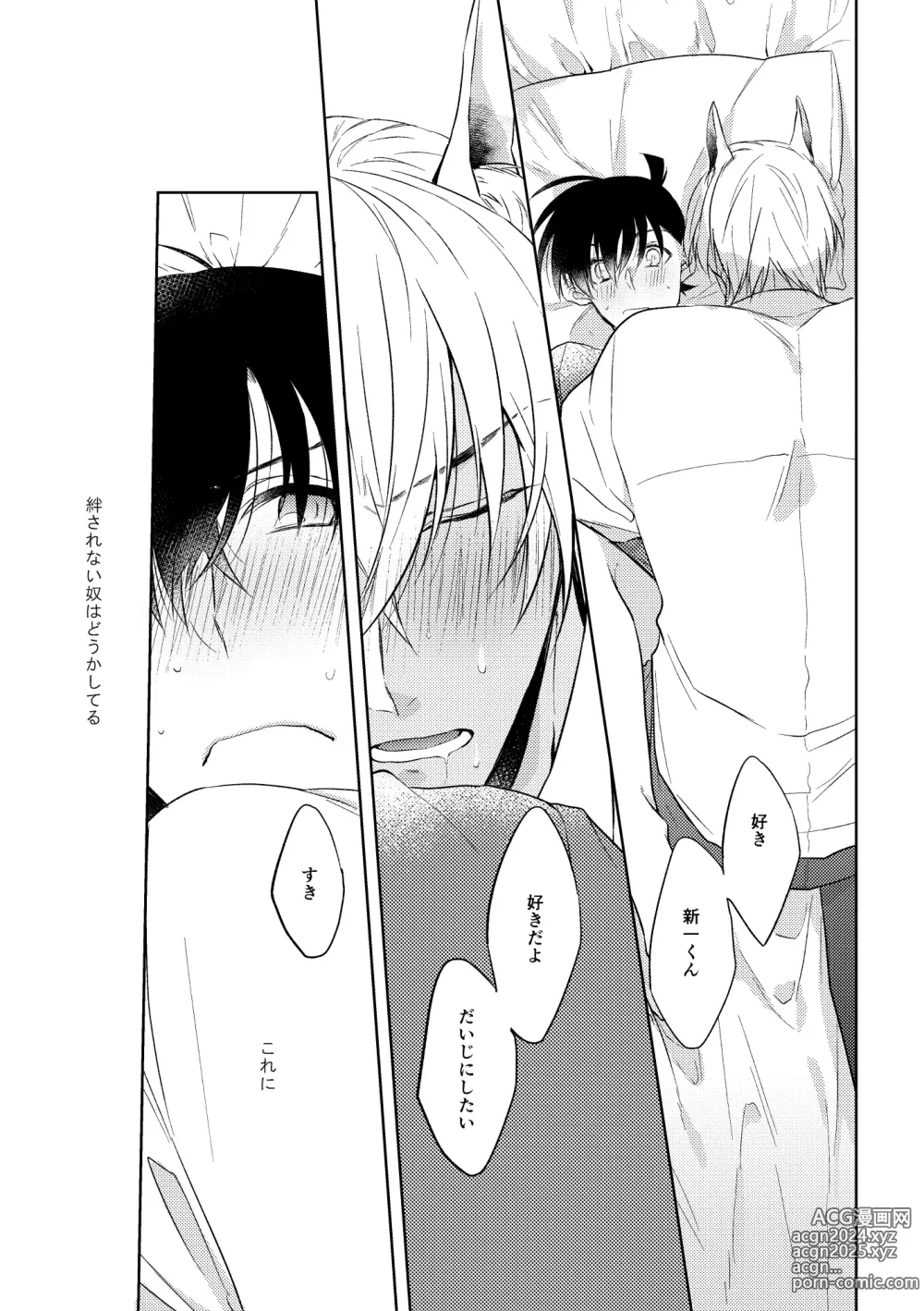 Page 28 of doujinshi Shibarunara kiminotede