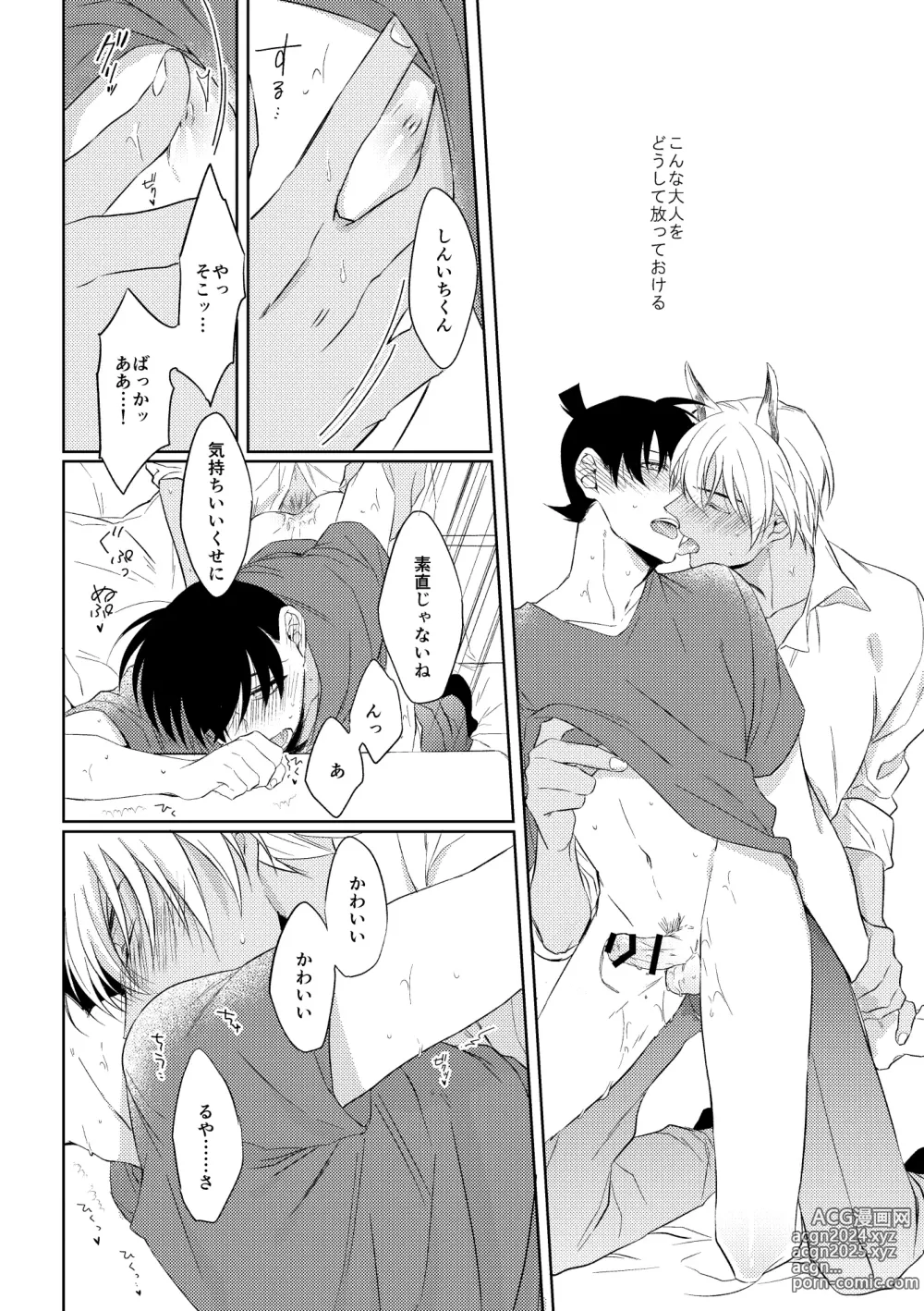 Page 29 of doujinshi Shibarunara kiminotede