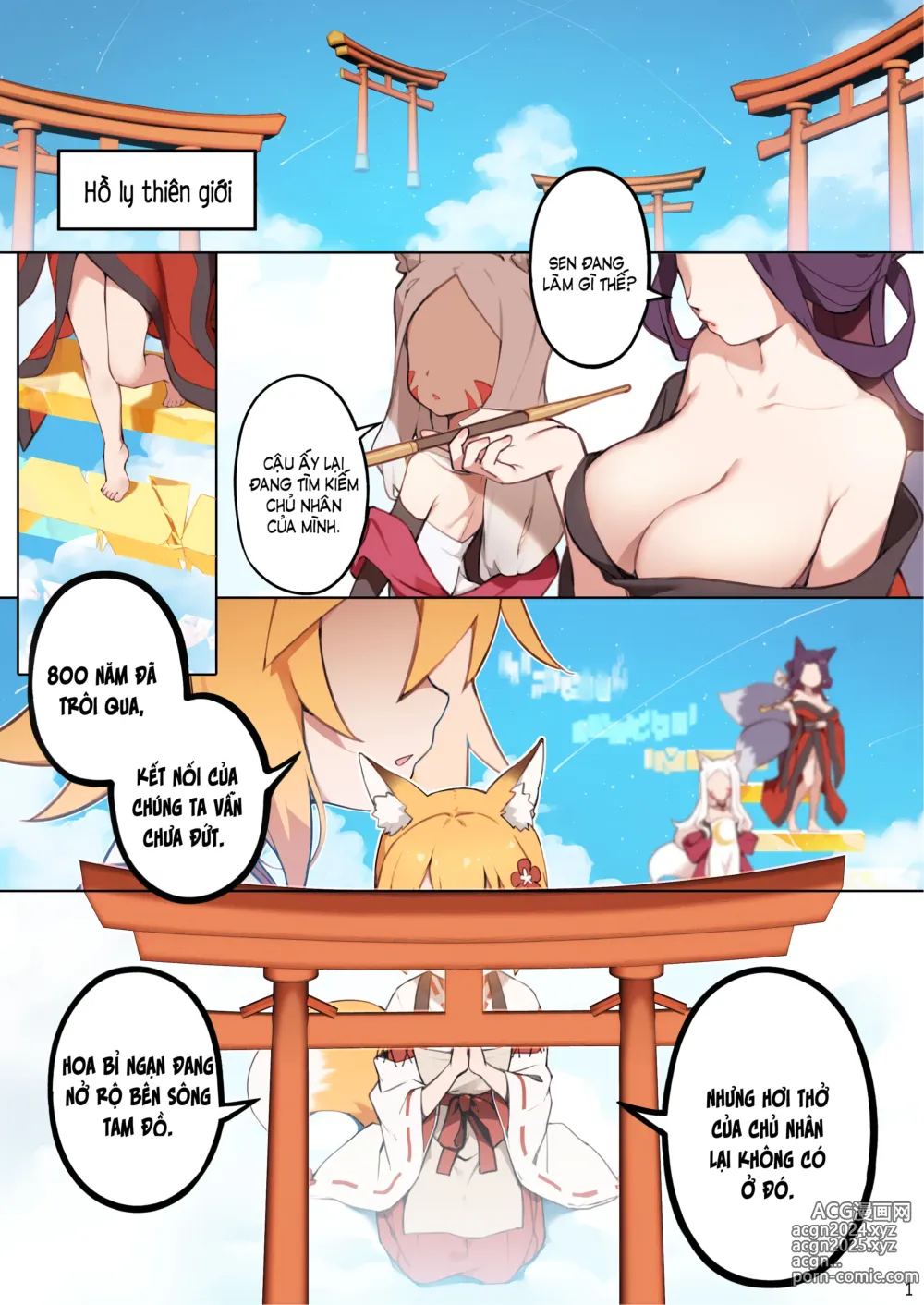 Page 2 of doujinshi Lời hẹn ước 800 năm (decensored)