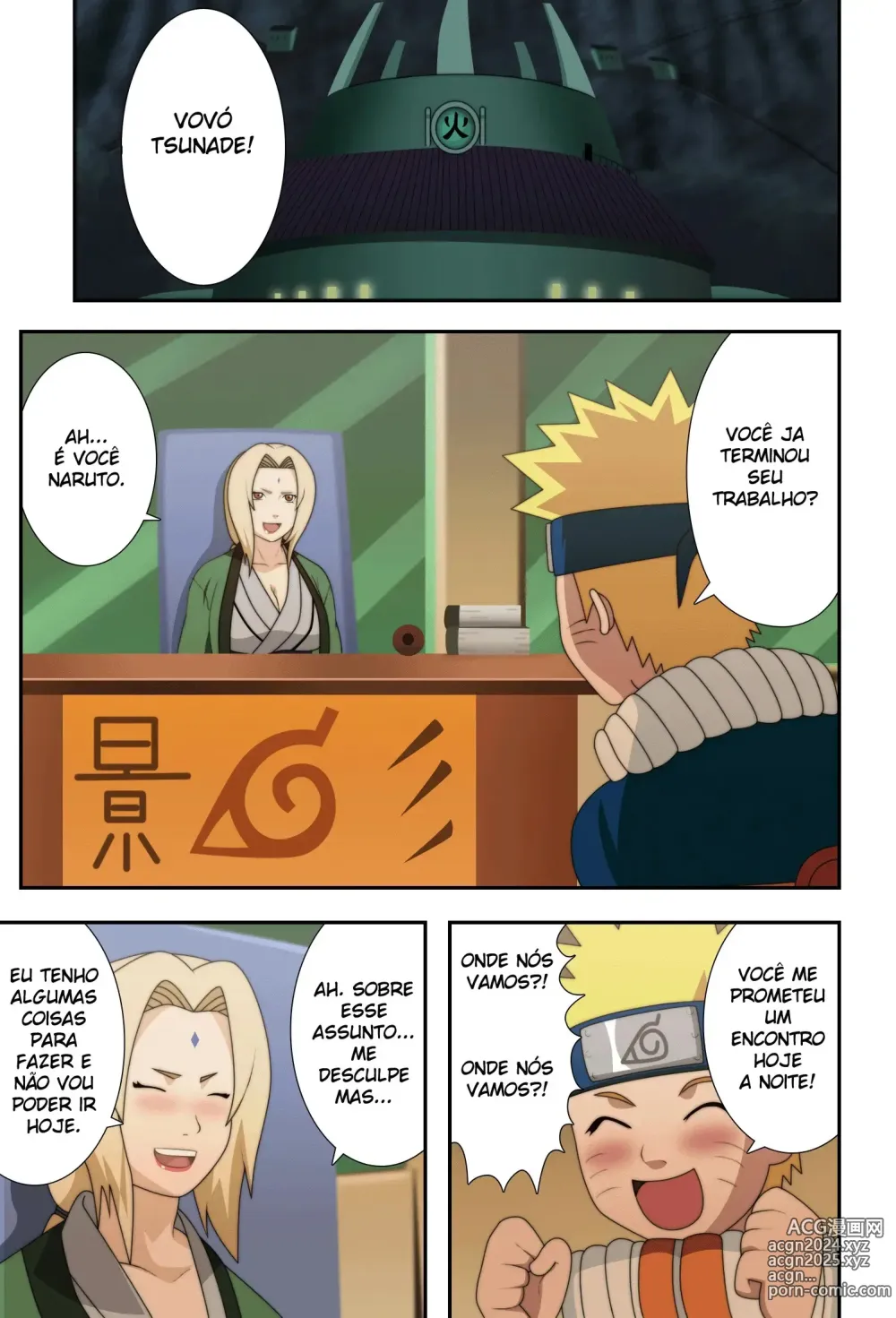 Page 2 of doujinshi Naruho-Dou Naruto e Tsunade Kyonyuu No Ninja Chichikage  BigBreast Ninja  portuguese