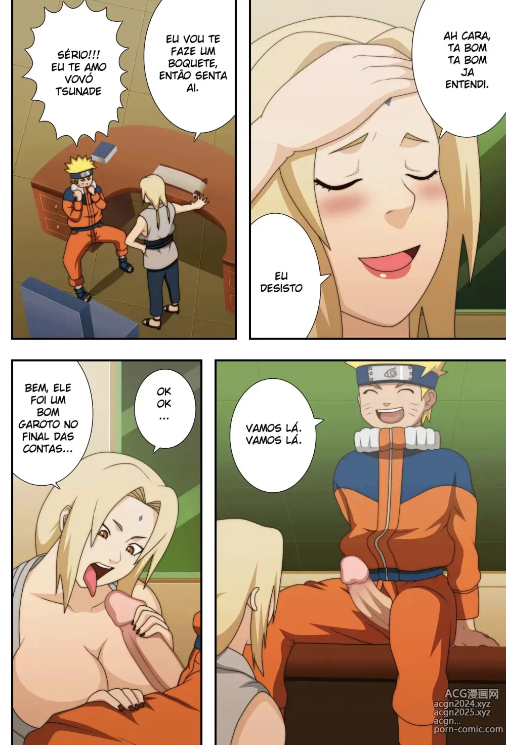 Page 11 of doujinshi Naruho-Dou Naruto e Tsunade Kyonyuu No Ninja Chichikage  BigBreast Ninja  portuguese