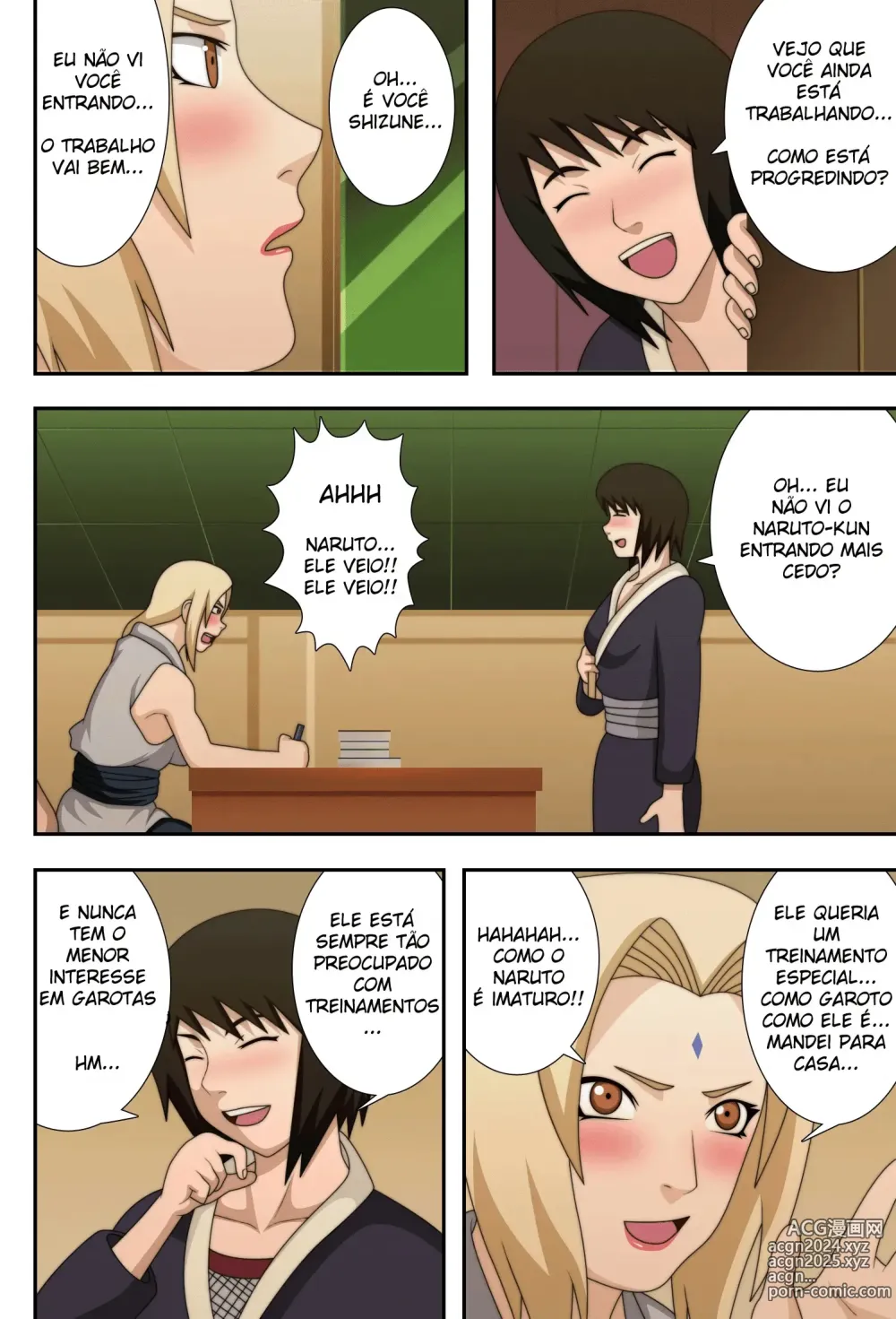 Page 23 of doujinshi Naruho-Dou Naruto e Tsunade Kyonyuu No Ninja Chichikage  BigBreast Ninja  portuguese