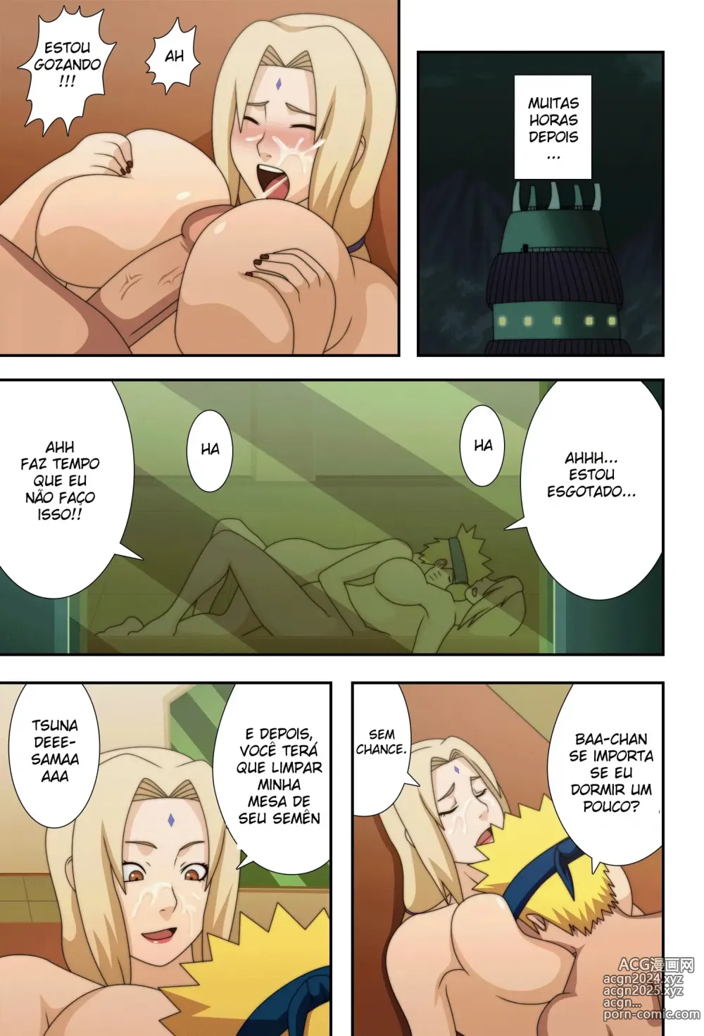 Page 40 of doujinshi Naruho-Dou Naruto e Tsunade Kyonyuu No Ninja Chichikage  BigBreast Ninja  portuguese