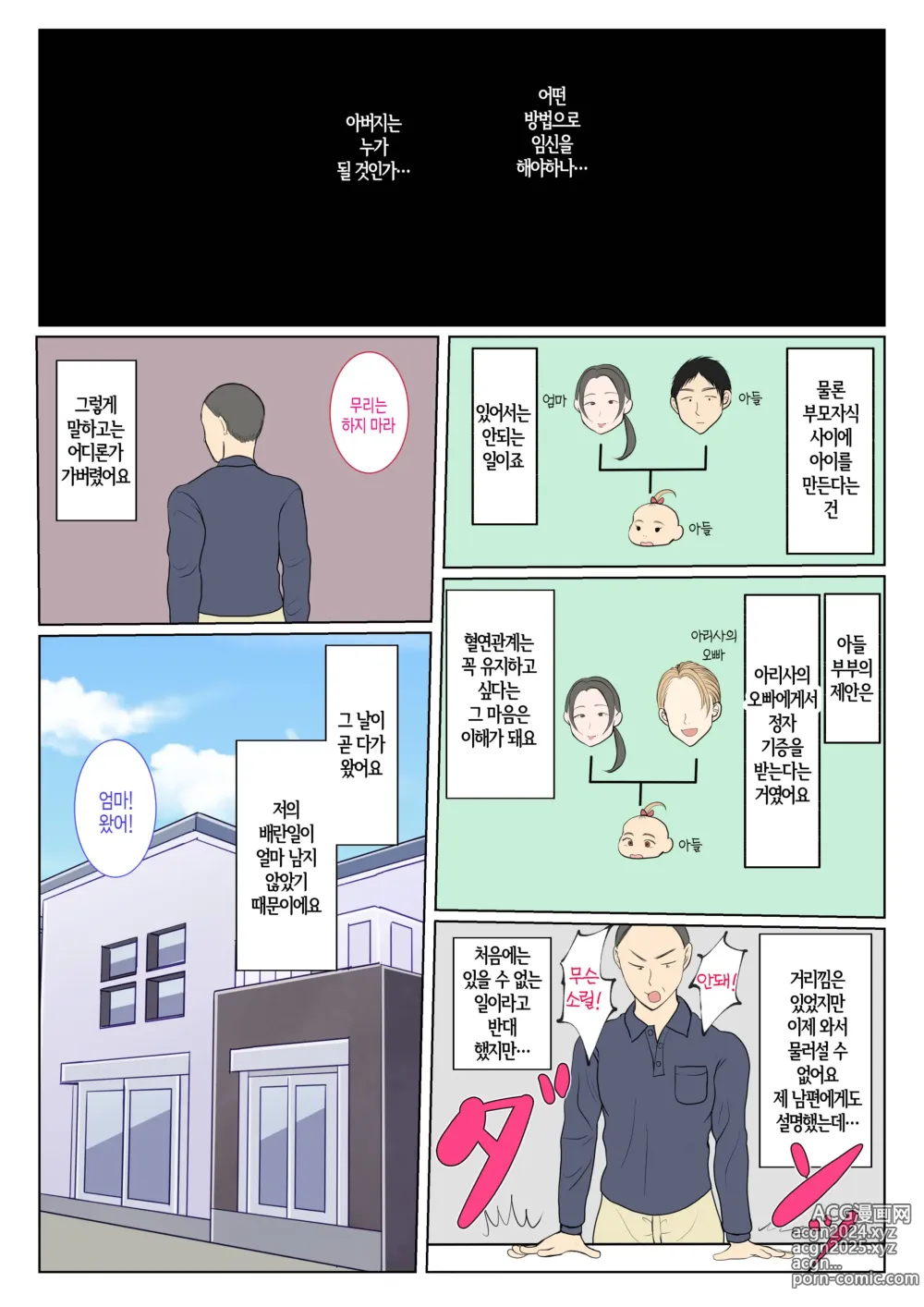 Page 11 of doujinshi 친모 대리 출산~나나에편~ ​