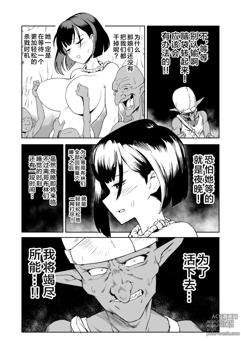 Page 19 of doujinshi 目的就是为了被杂鱼强奸的受虐狂女骑士真的被奸成哥布林奴隶的故事 前篇