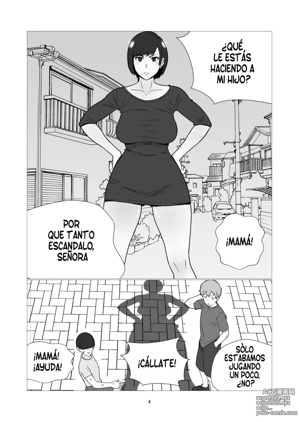 Page 4 of doujinshi Madre que se Convirtió en Esclava del Bully de su Hijo