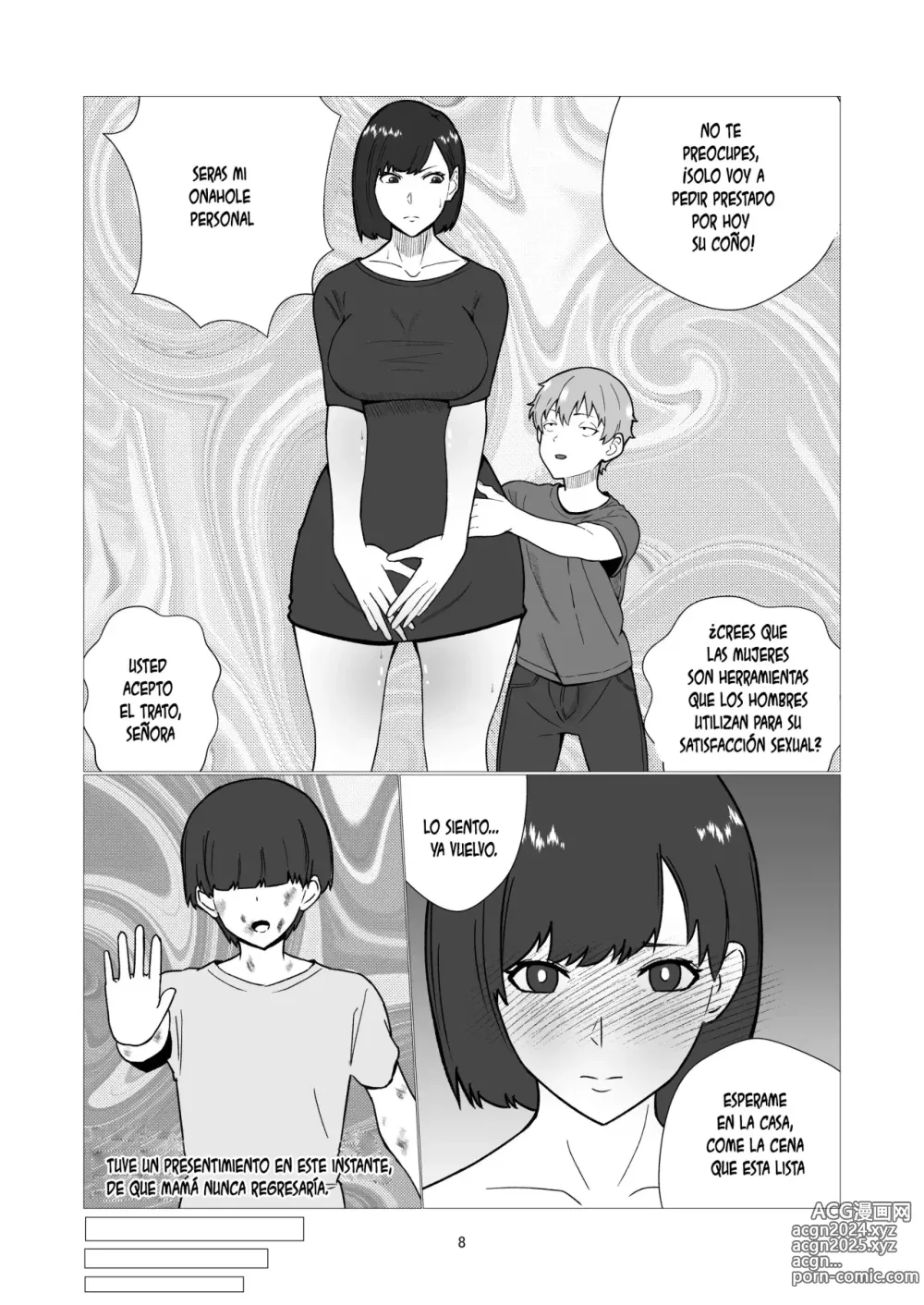 Page 8 of doujinshi Madre que se Convirtió en Esclava del Bully de su Hijo