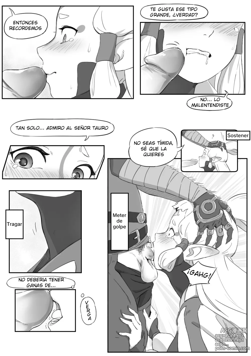 Page 11 of doujinshi La leyenda del deseo en Hyrule