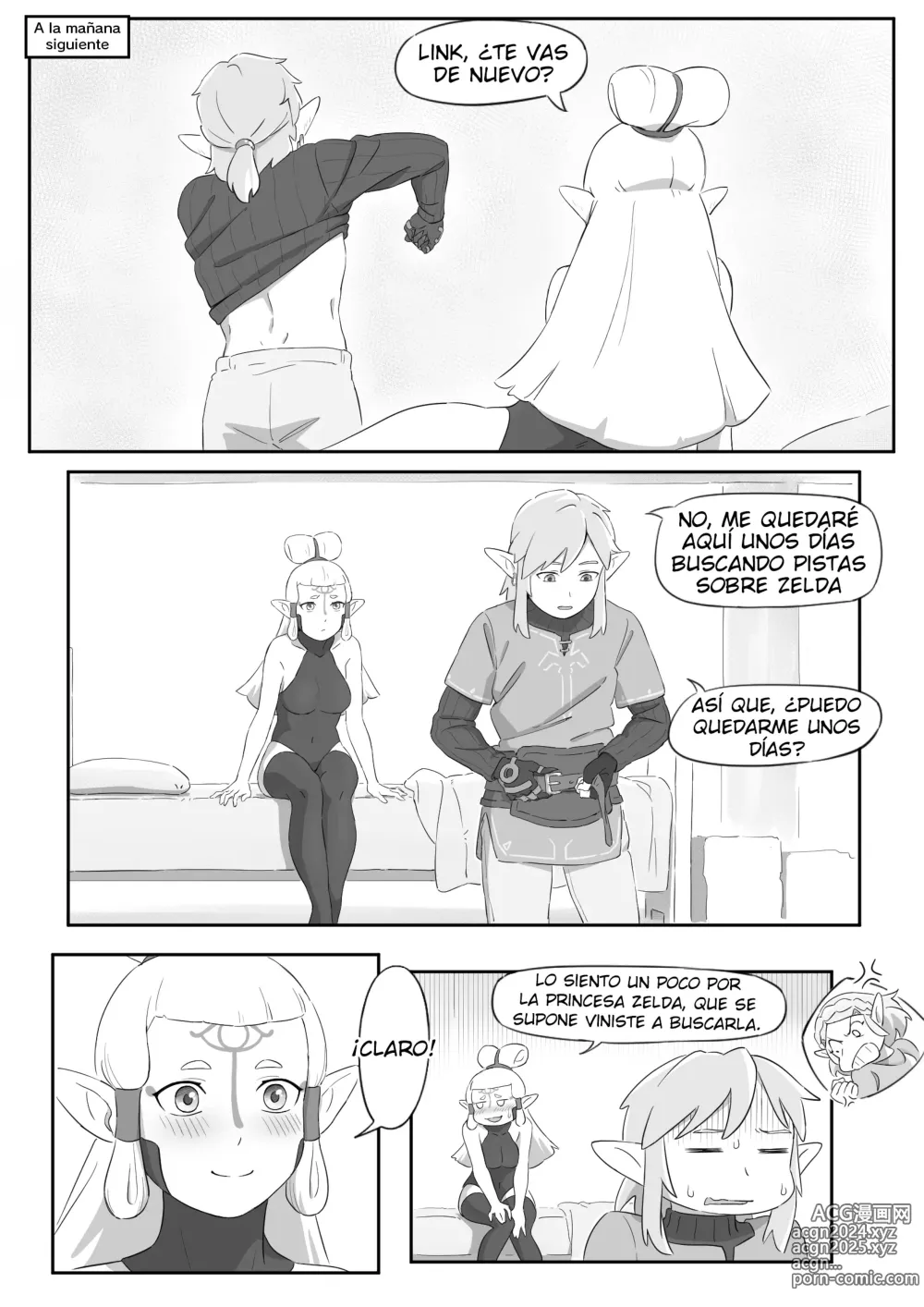 Page 22 of doujinshi La leyenda del deseo en Hyrule