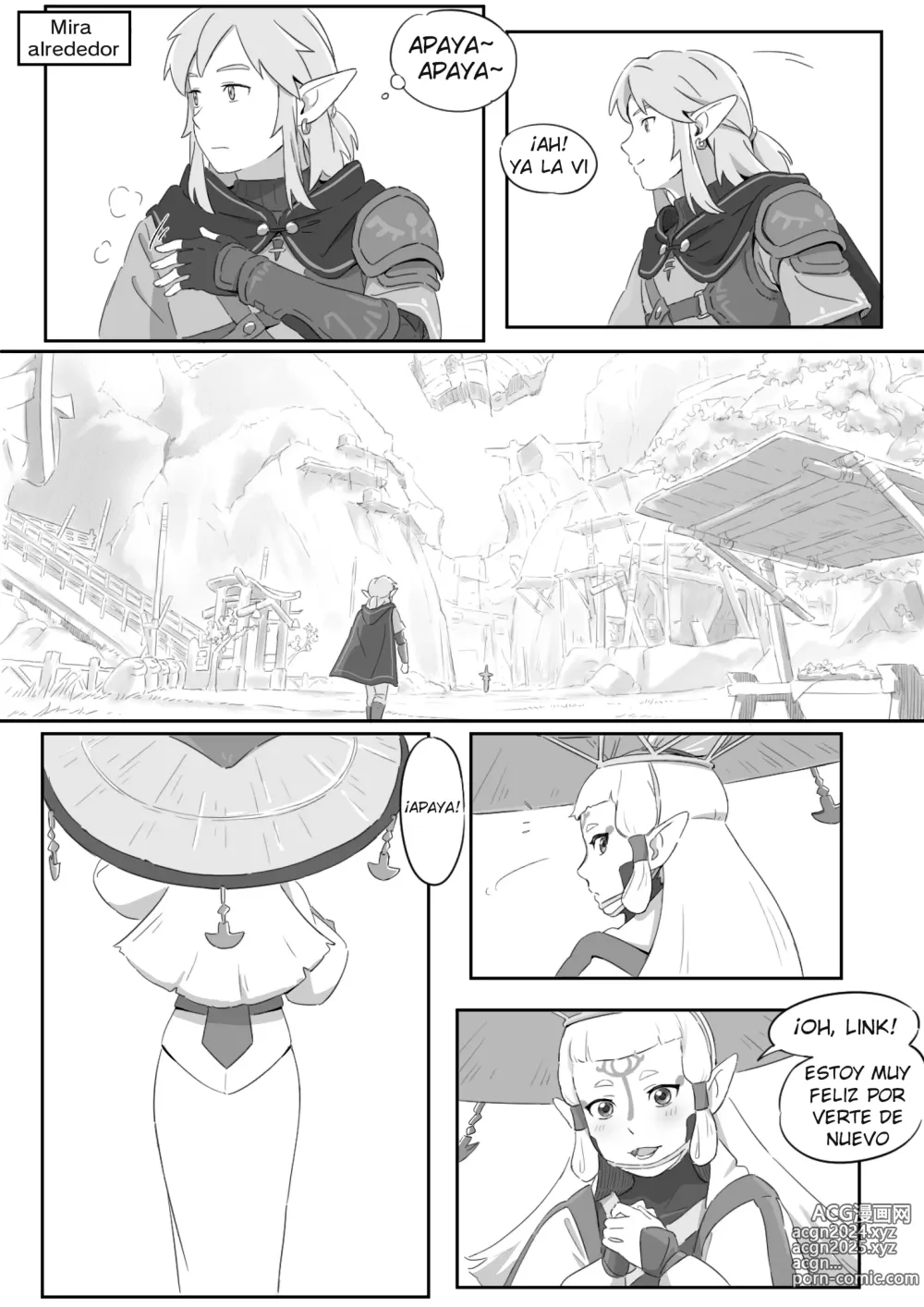 Page 4 of doujinshi La leyenda del deseo en Hyrule