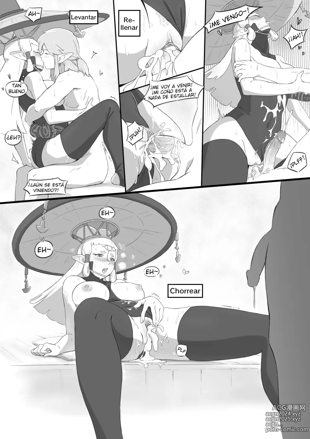 Page 31 of doujinshi La leyenda del deseo en Hyrule