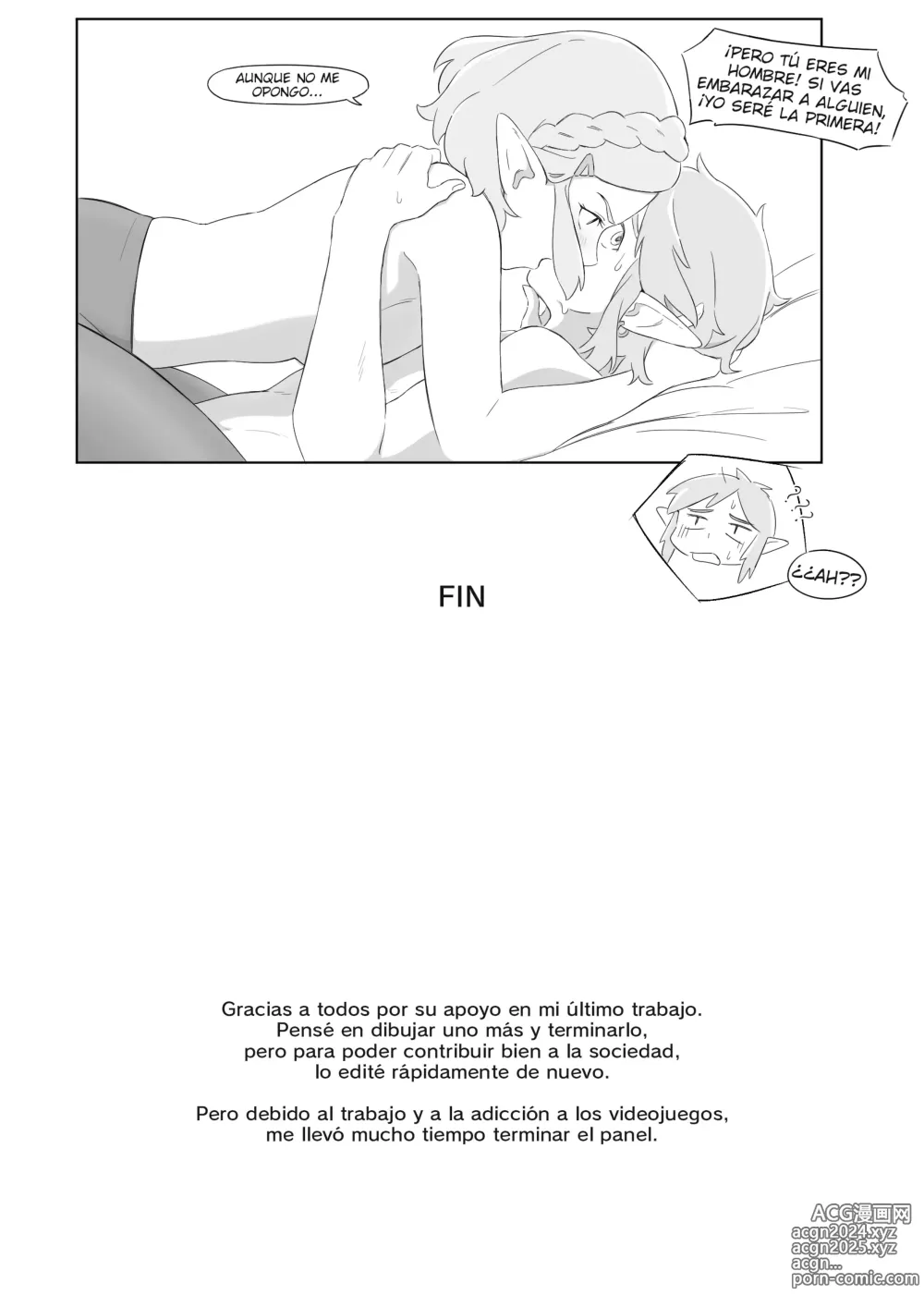 Page 43 of doujinshi La leyenda del deseo en Hyrule