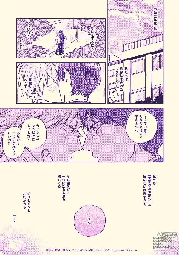 Page 2 of doujinshi Kenkou to bigaku