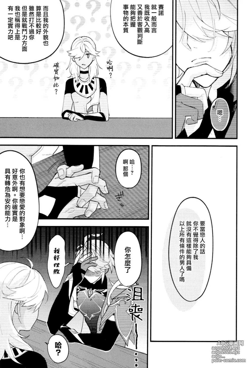 Page 8 of doujinshi 請告訴我這不是謊言