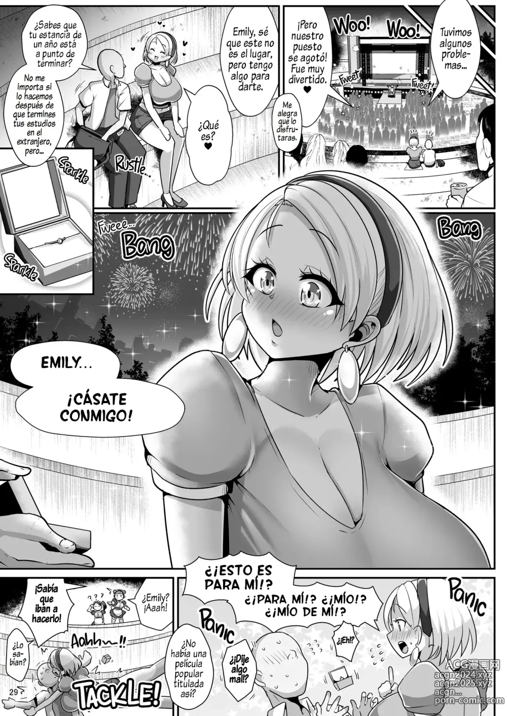 Page 91 of doujinshi H Daisuki Kinpatsu Hakujin Bakunyuu Ryuugakusei ga Tonari no Heya ni Hikkoshite Kita!! (decensored)