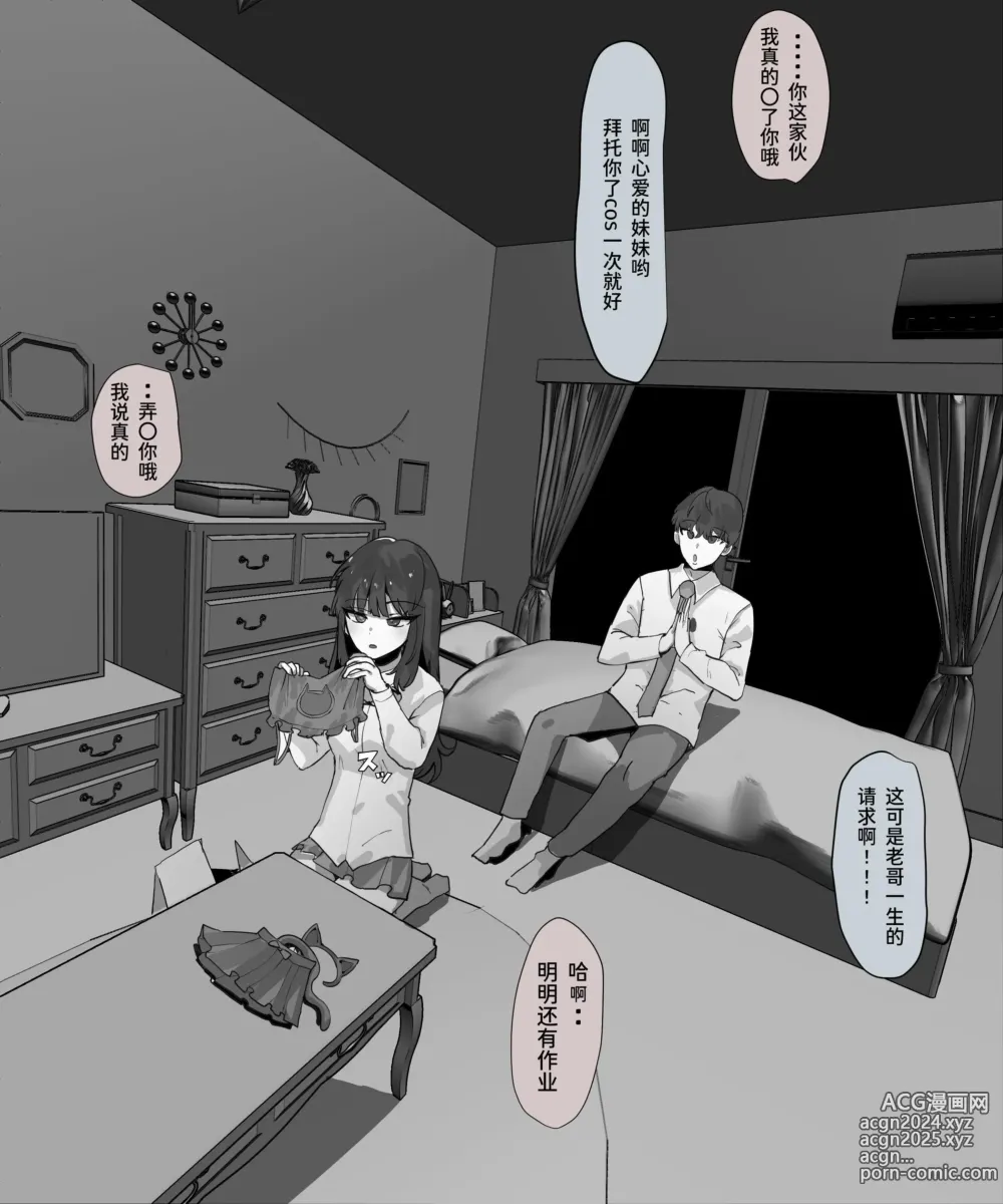 Page 3 of doujinshi Naka no Warui Imouto to Nichijou - Imouto no Cosplay