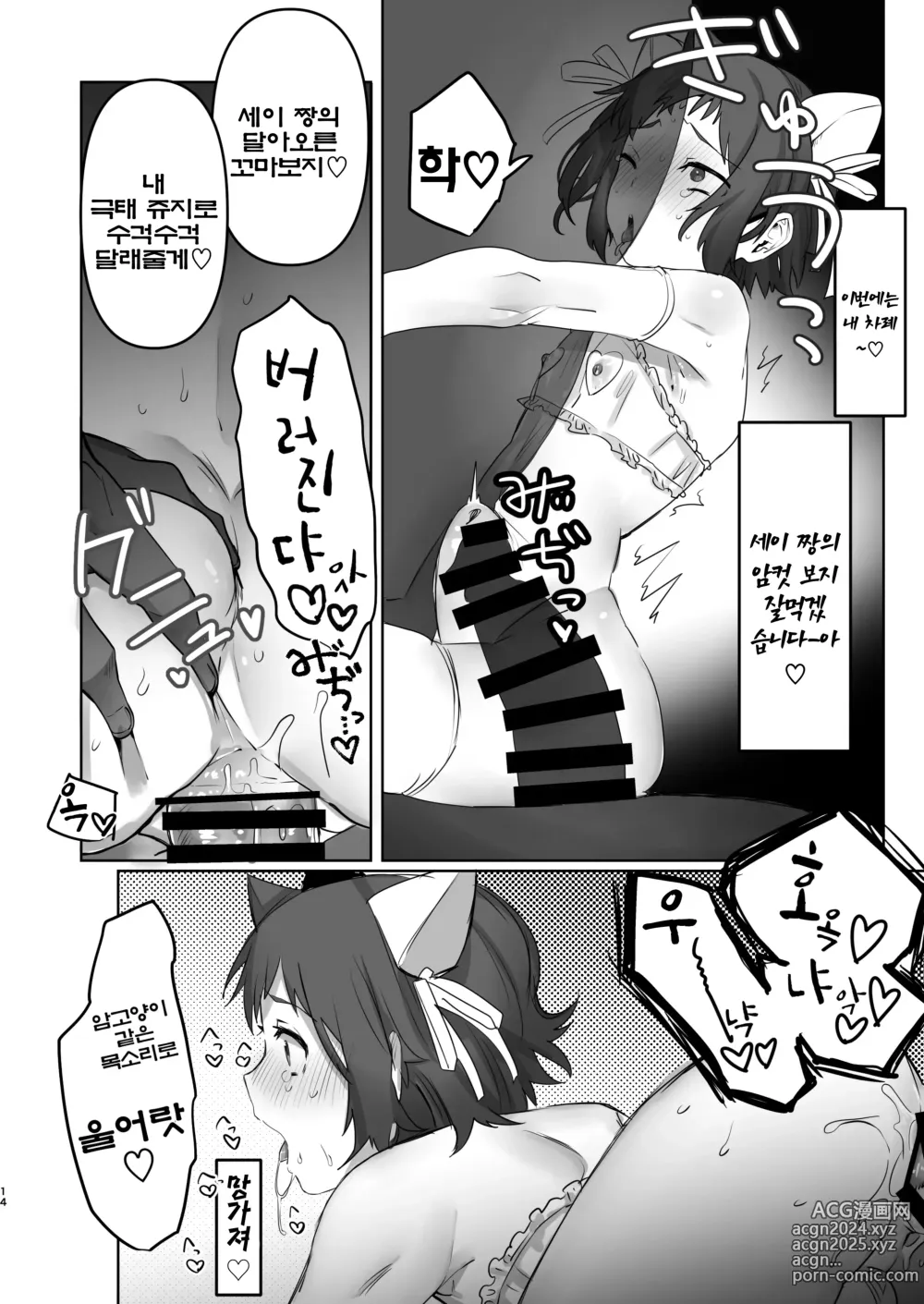 Page 13 of doujinshi 이오리 모형의 뒤편!？