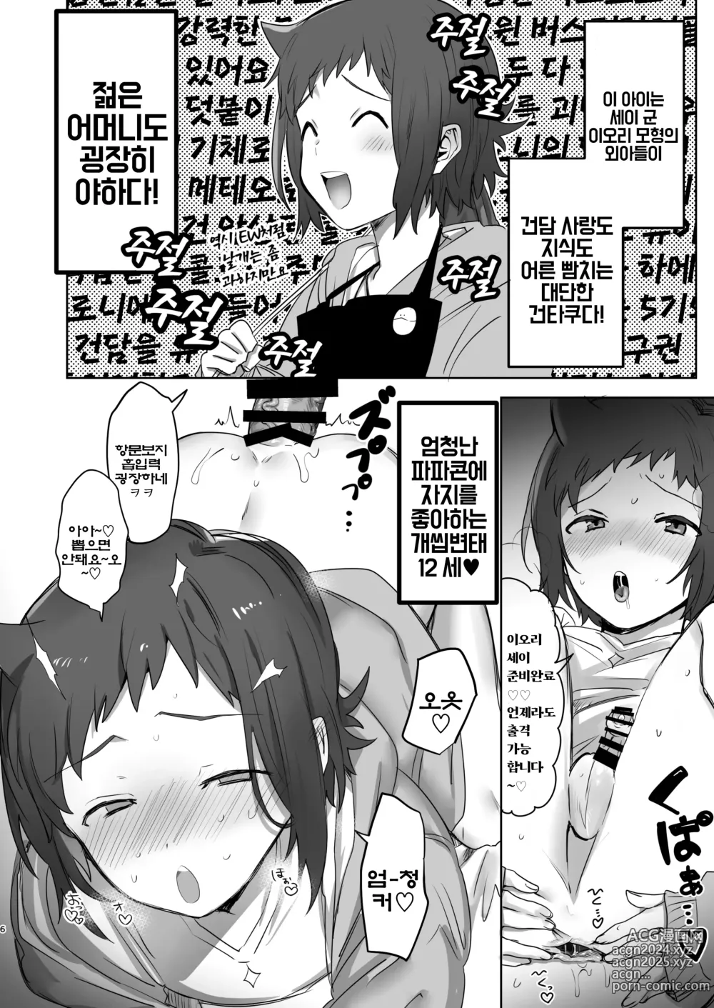 Page 5 of doujinshi 이오리 모형의 뒤편!？