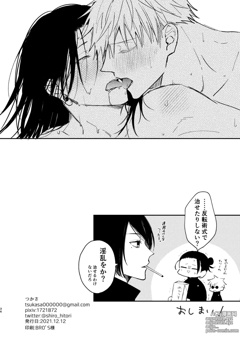 Page 33 of doujinshi Yoru datte Omae to Shitai - I want to make love to you.