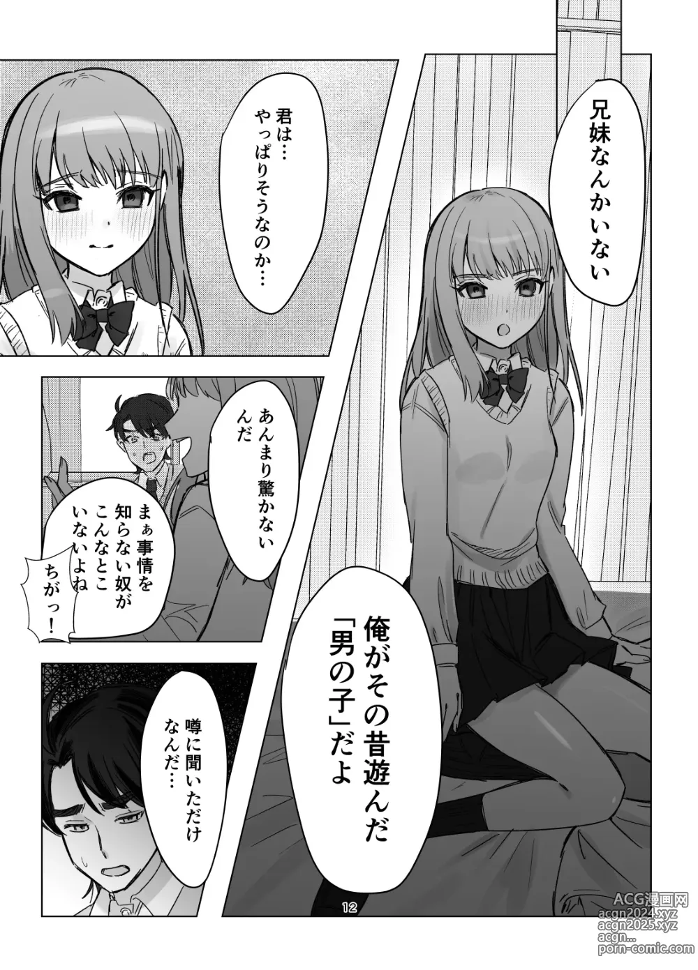 Page 12 of doujinshi Zettai Nyotaika TS Gakuen