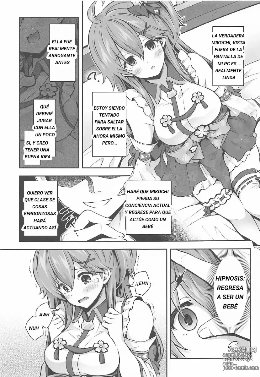 Page 9 of doujinshi Mikochi Saimin Ecchi Hon ~Youji Taikou Hen~