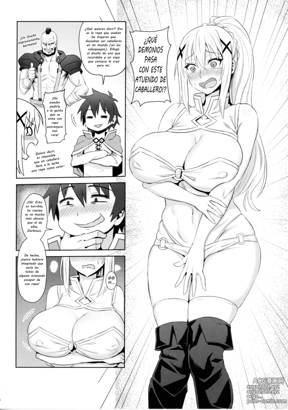 Page 7 of doujinshi Gods Blessings on This Corrupted Female Knight!