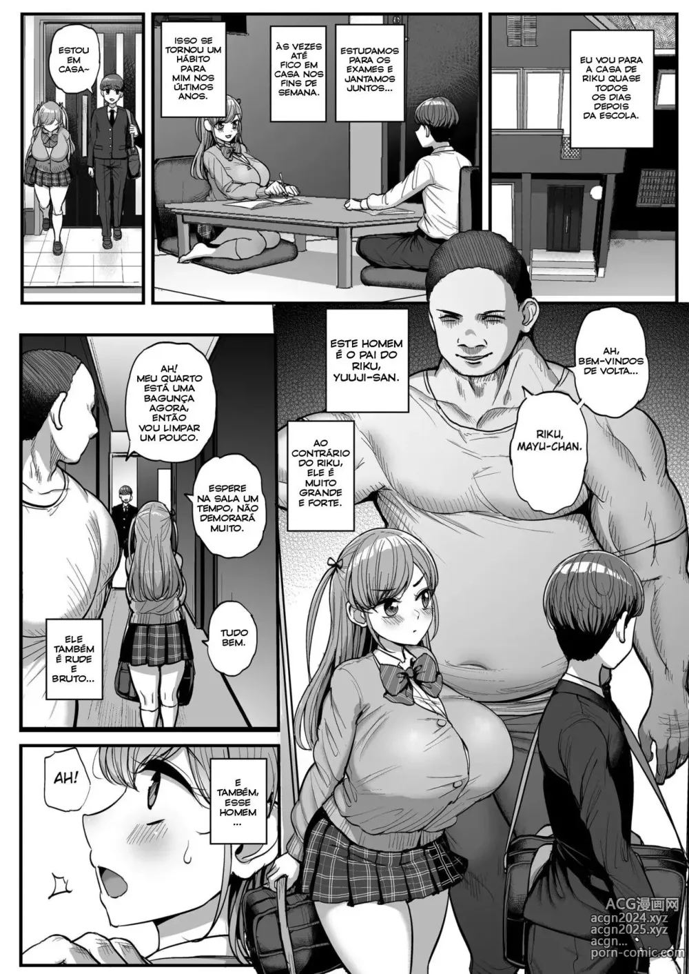 Page 3 of doujinshi Minimum Kanojo Wa Oyaji No Seidorei -Sotsugyou Hen-