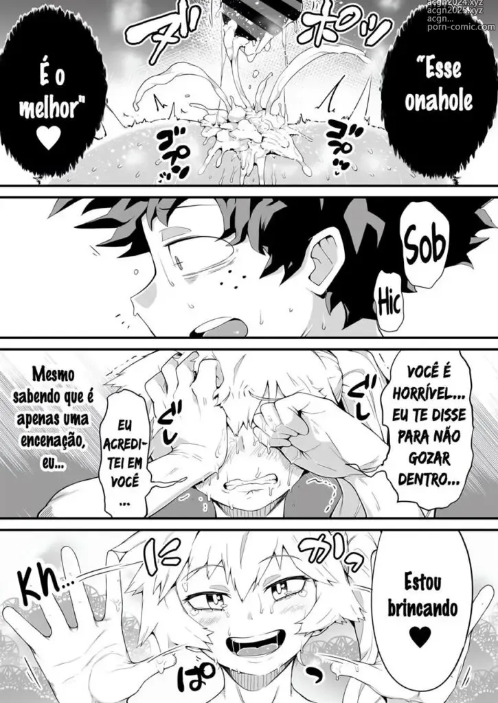 Page 14 of doujinshi Boku to Nottori Villain Nakademia Vol. 4