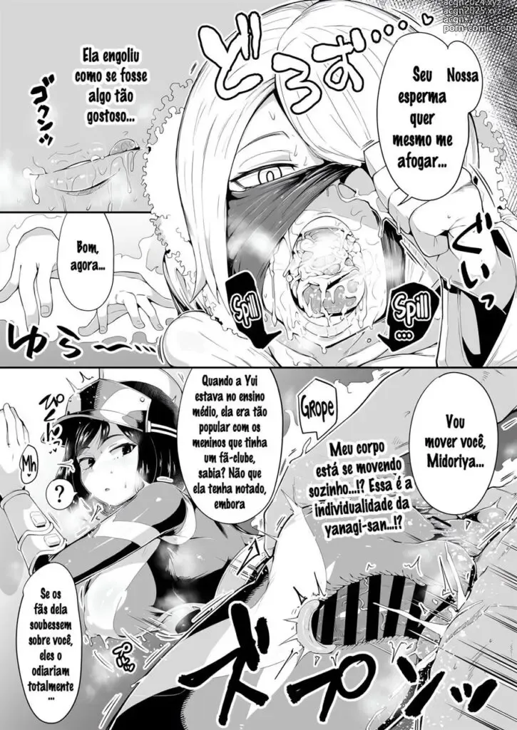 Page 21 of doujinshi Boku to Nottori Villain Nakademia Vol. 4